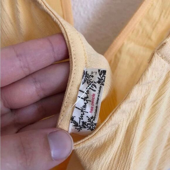 Free People Yellow Bodysuit - Picture 6 of 6